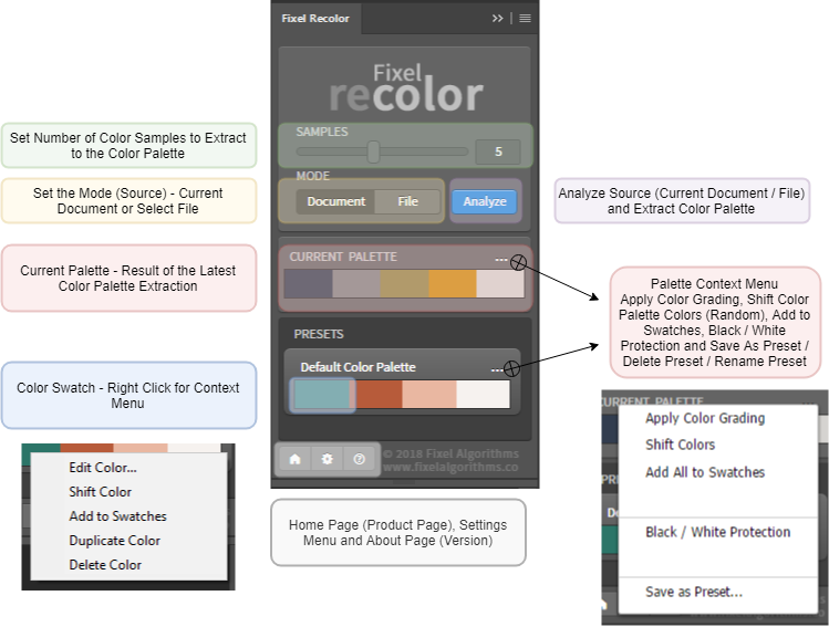 Recolor Interface